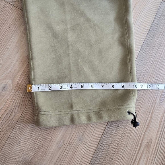 Nike Tech Men's Fleece Open-Hem Pants Neutral Olive/Black sinch bottom size 3XL - Picture 10 of 11
